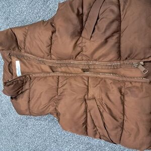 H&M Brown Kids Puffer Vest